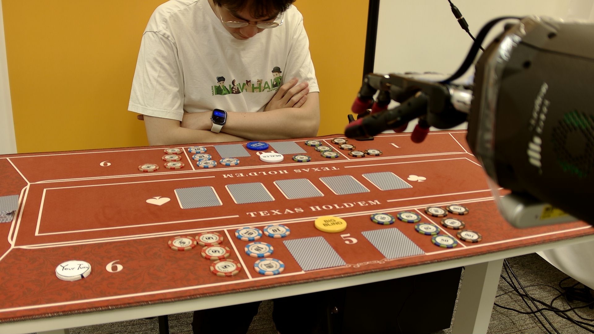 DexHoldem initial system trace state