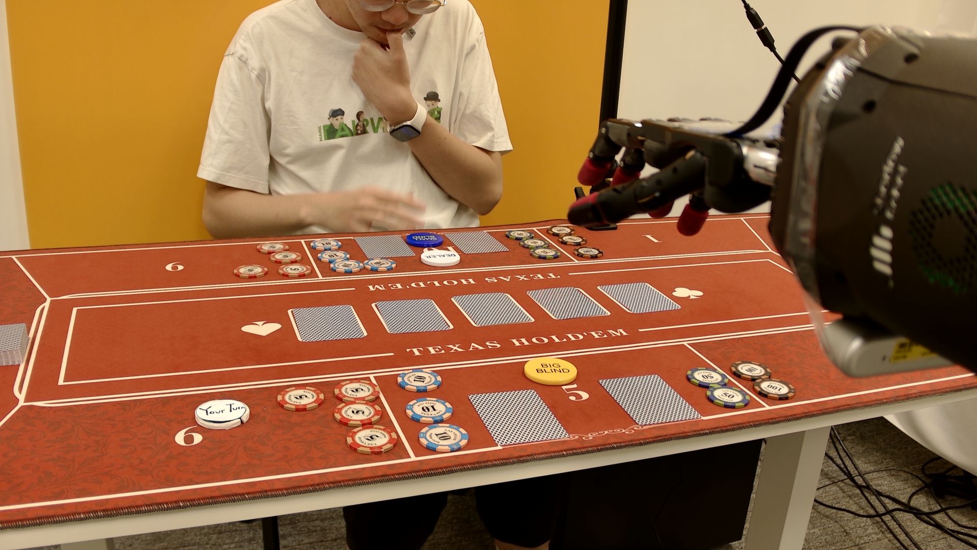 DexHoldem post-dispatch system trace state