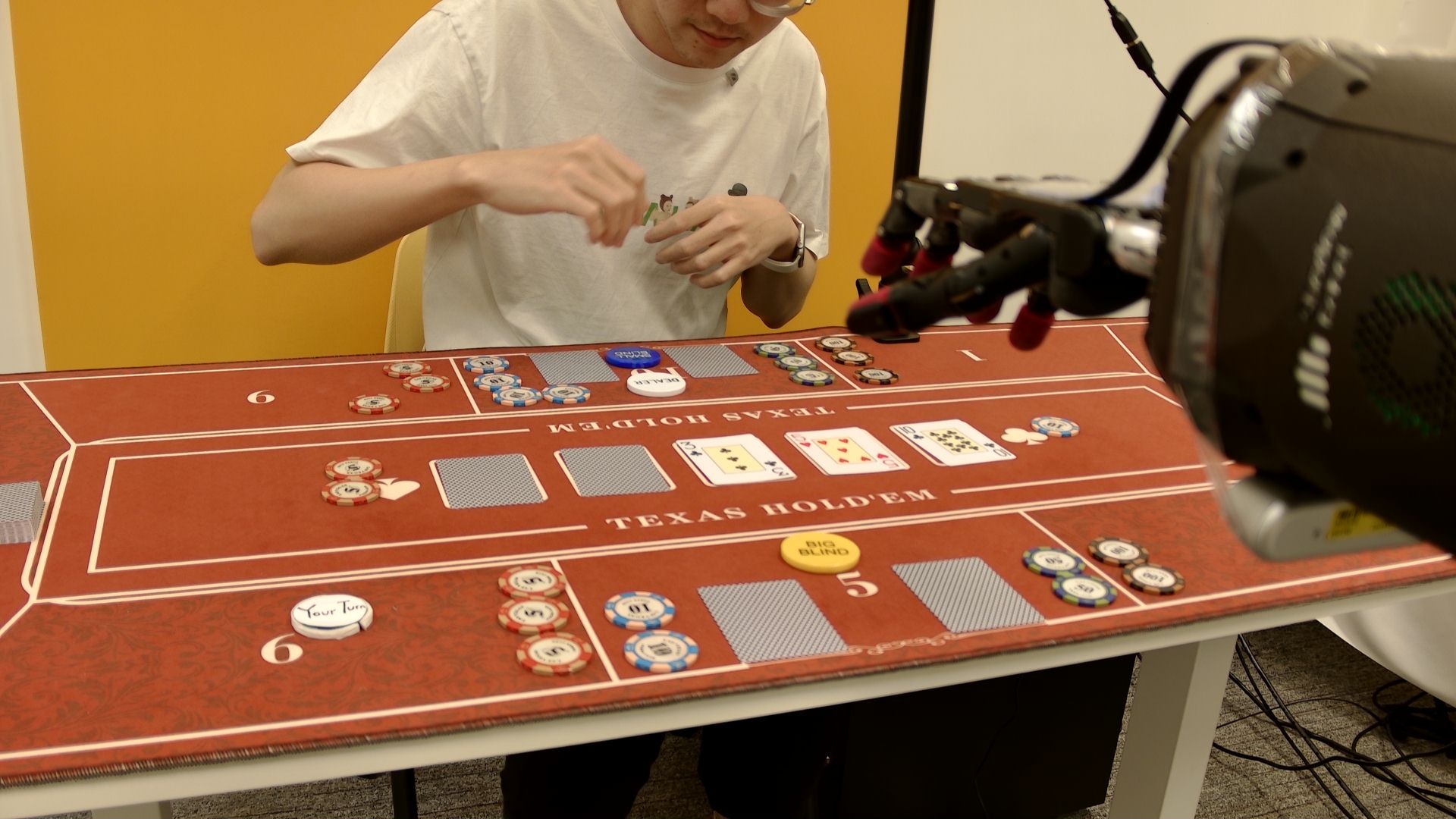 DexHoldem continued system trace state
